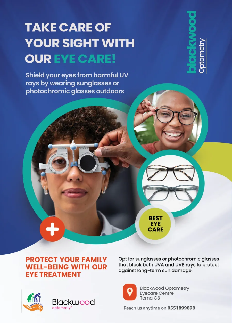 Blackwood Optometry eye care campaign design